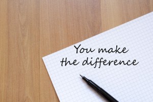 You Make the Difference