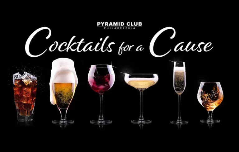 Cocktails for a Cause at Pyramid Club, Philadelphia