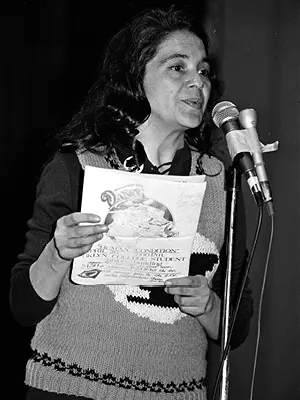 Rally for Impeachment of Richard Nixon, Whitman Auditorim, Brooklyn College. Dolores Huerta speaking. Apr 17, 1974. Rally for Impeachment of Richard Nixon, Whitman Auditorim, Brooklyn College. Dolores Huerta speaking. Apr 17, 1974.