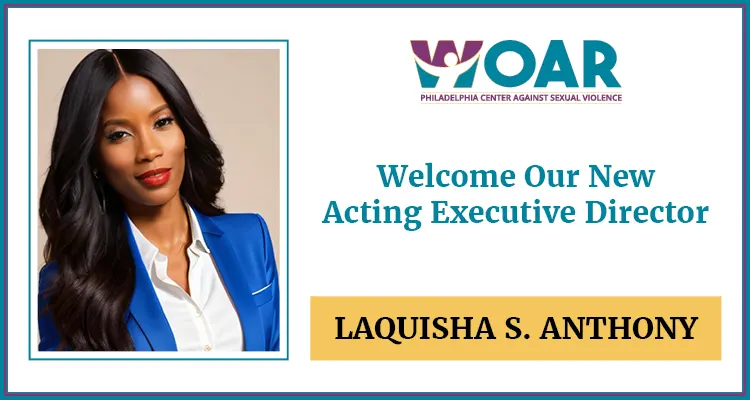 Welcome Acting Executive Director LaQuisha S Anthony