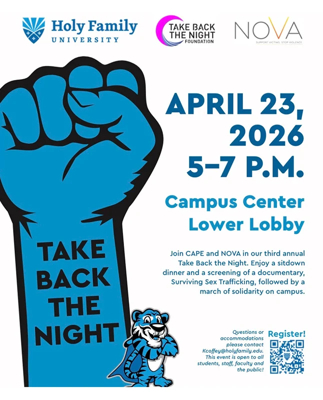 Holy Family University Take Back the Night 4-23 Holy Family University Take Back the Night 4-23