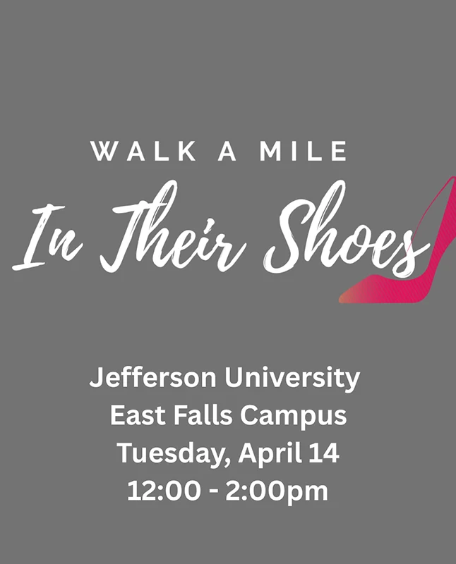 Jefferson East Falls Walk A Mile in Their Shoes 4-14 Jefferson East Falls Walk A Mile in Their Shoes - SAAM 2026
