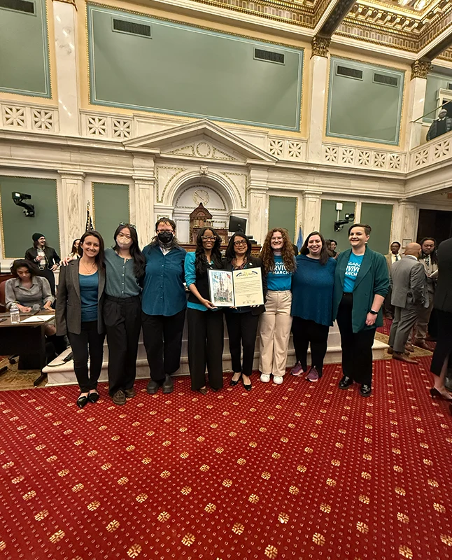 SAAM Resolution at Philadelphia City Council 4-9 SAAM Resolution at Philadelphia City Council 4-9